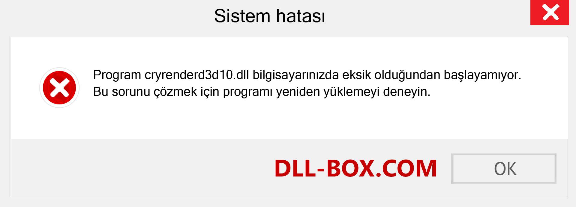 cryrenderd3d10.dll dosyası eksik mi? Windows 7, 8, 10 için İndirin - Windows'ta cryrenderd3d10 dll Eksik Hatasını Düzeltin, fotoğraflar, resimler